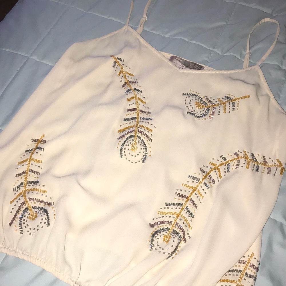Top with beading